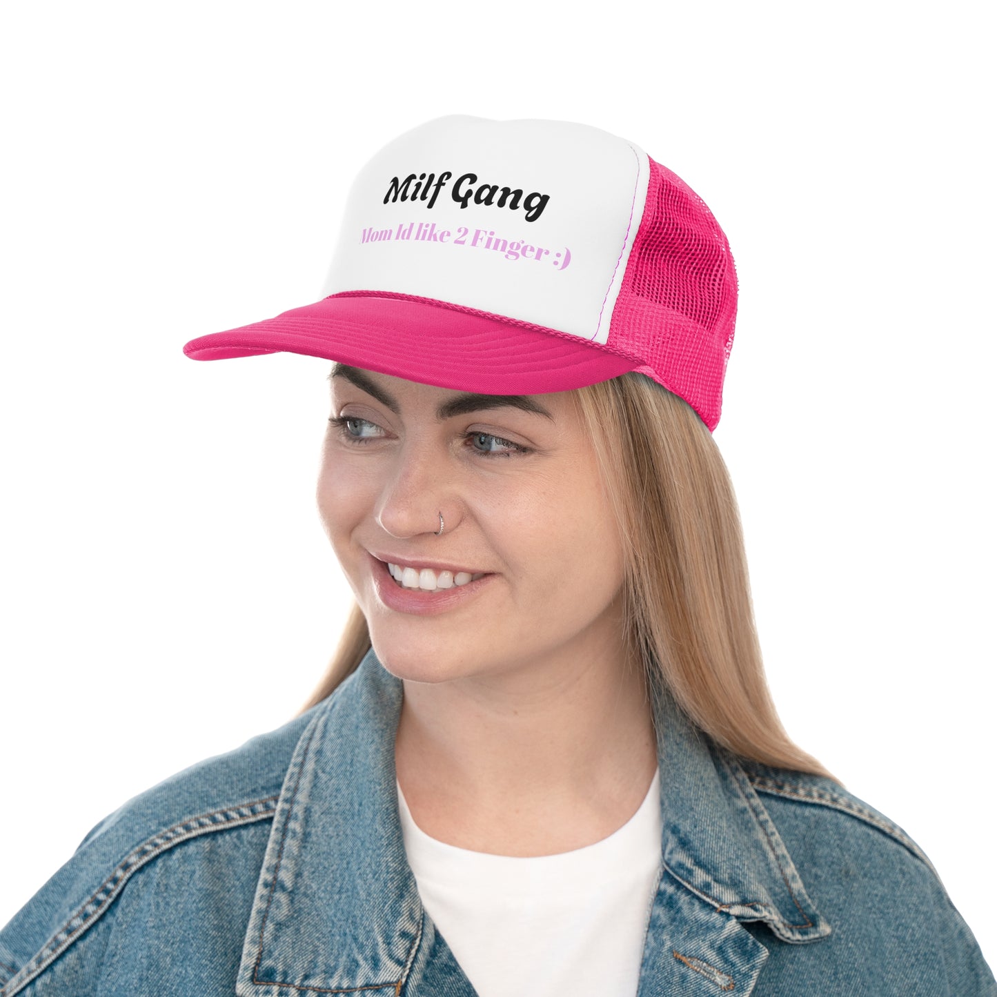 Funny Trucker Cap, Humorous Hat for Moms, Gift for Mother's Day, Casual Style, Fashion Accessory, Everyday Wear