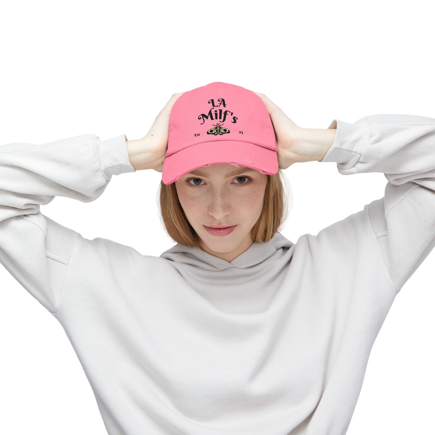 LA Milf's Distressed Cap<3