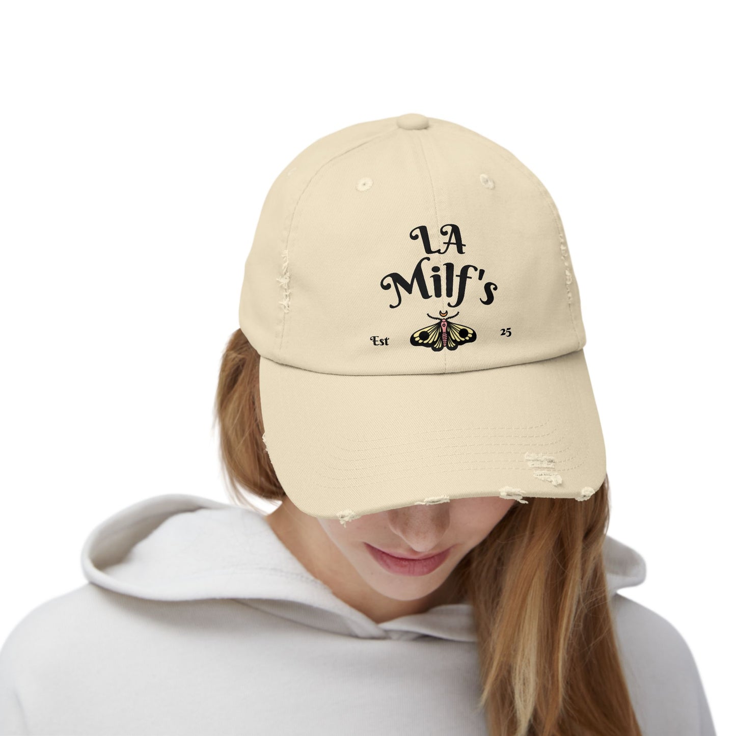 LA Milf's Distressed Cap<3