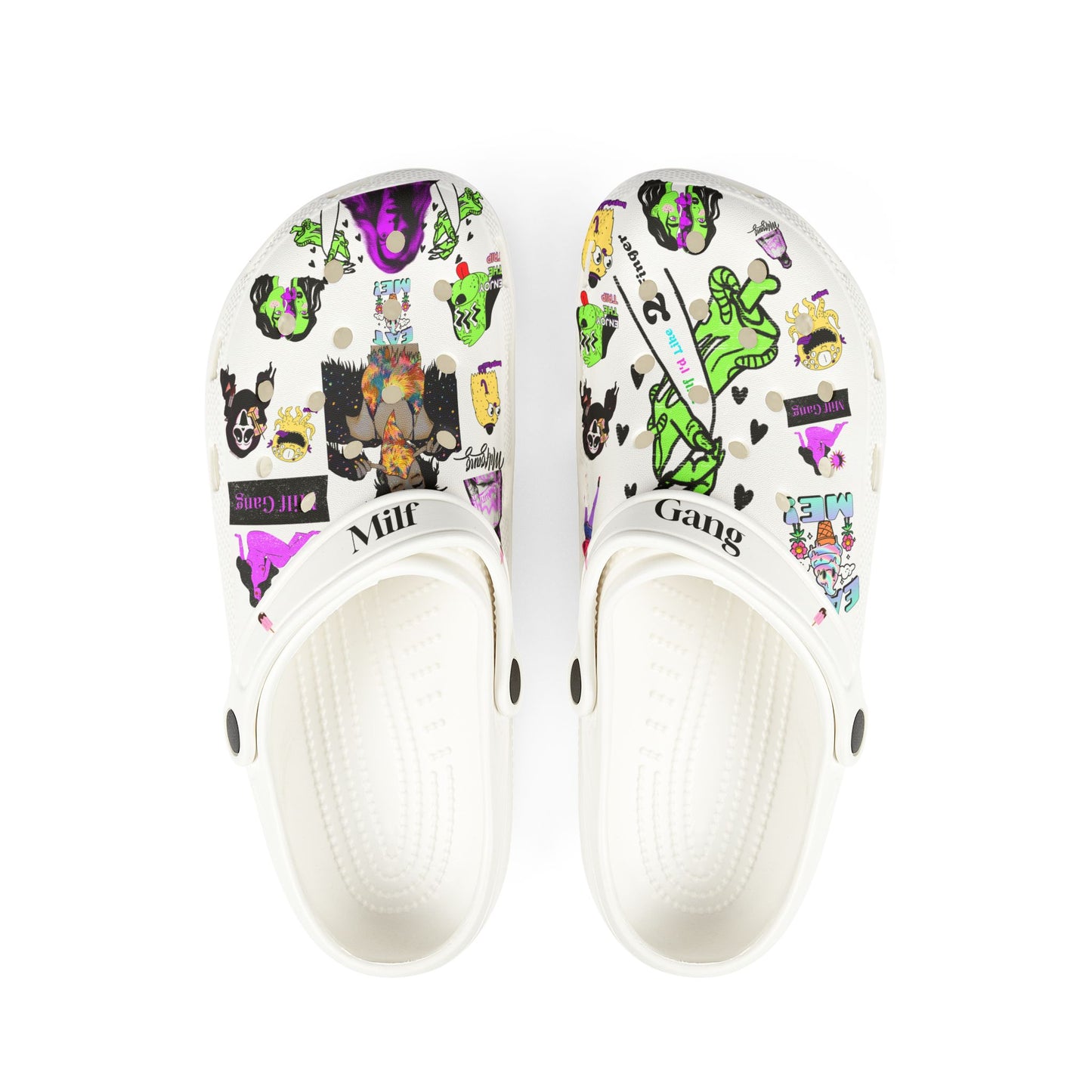 Copy of New Milf Gang EVA Foam Rubber Shoes (AOP)