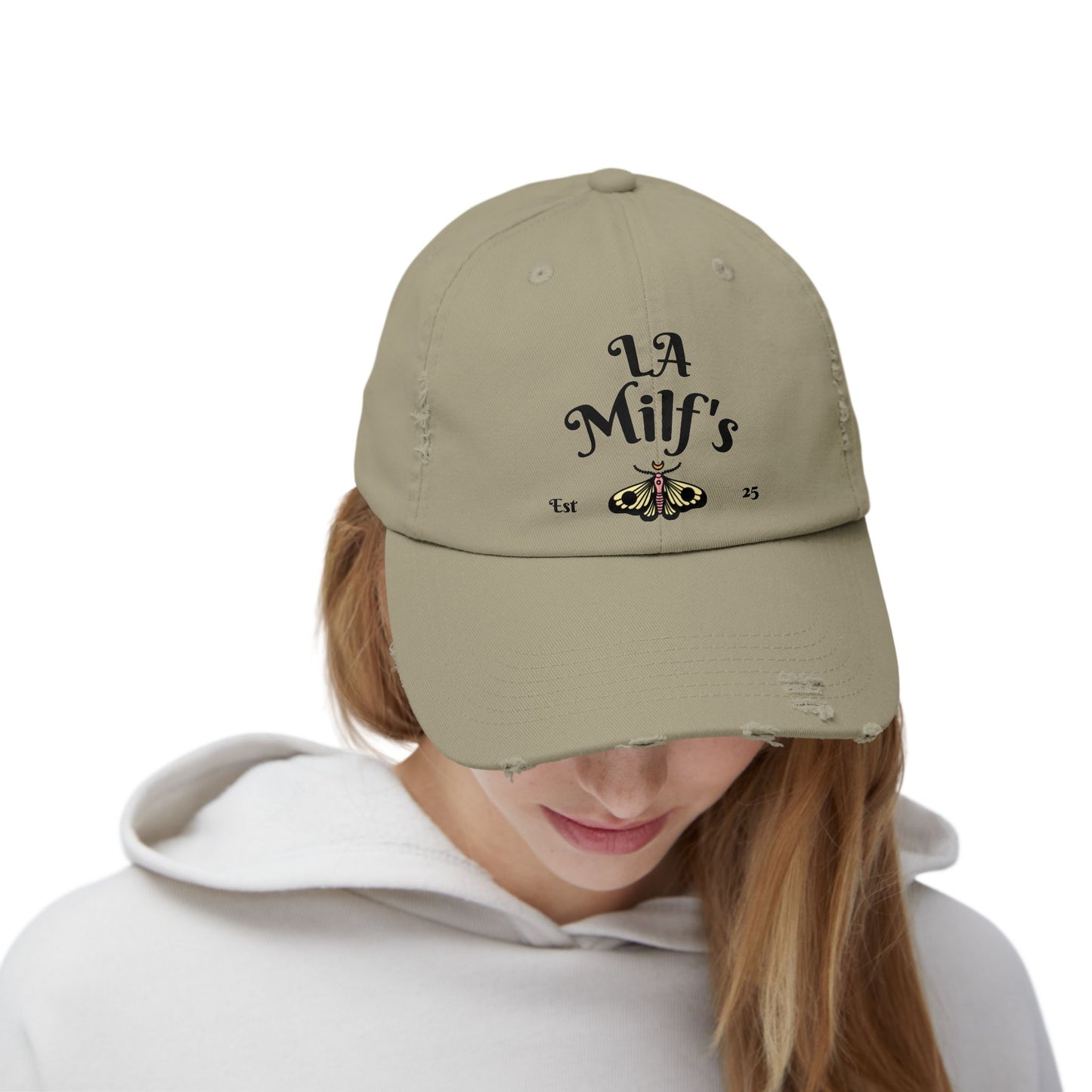 LA Milf's Distressed Cap<3