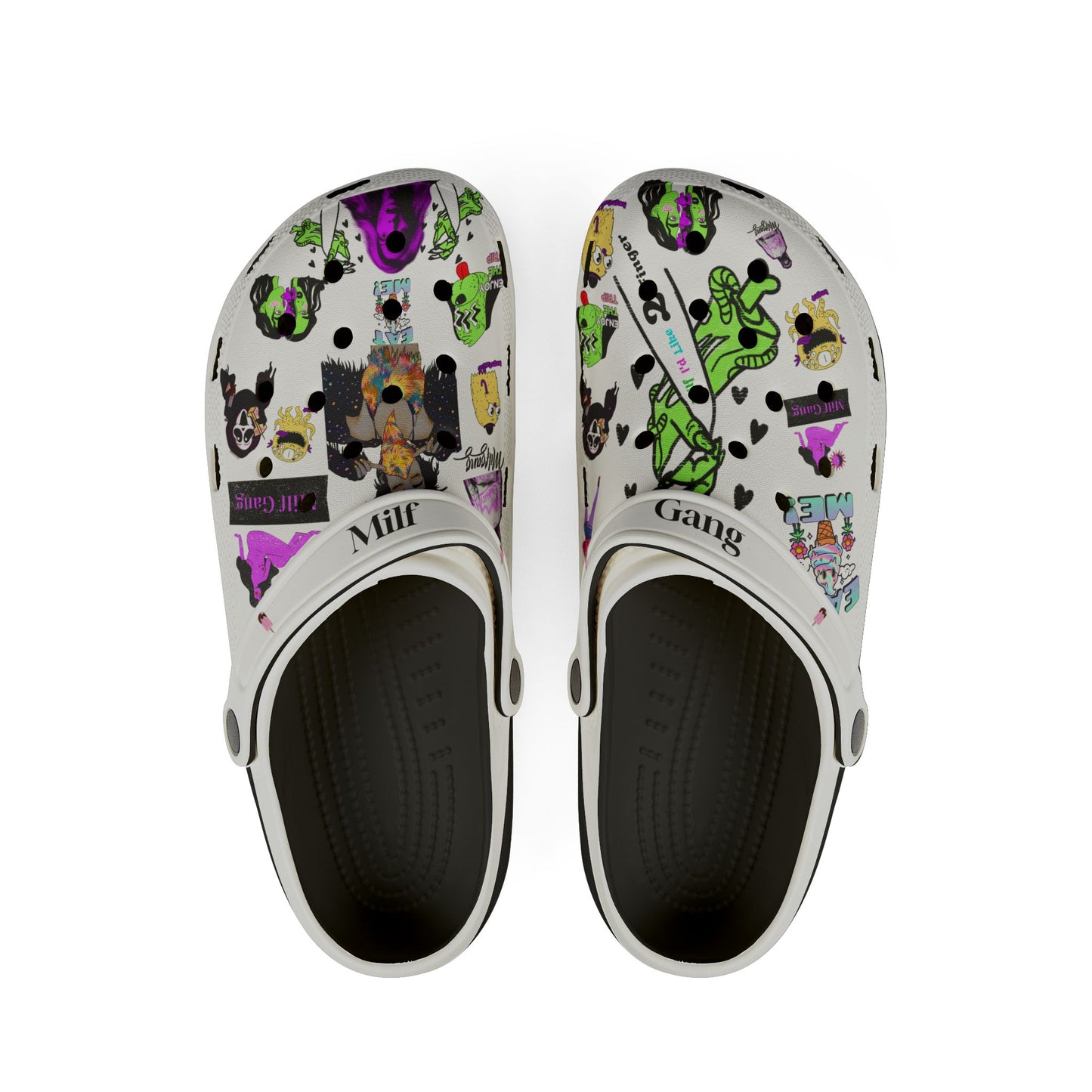 Copy of New Milf Gang EVA Foam Rubber Shoes (AOP)