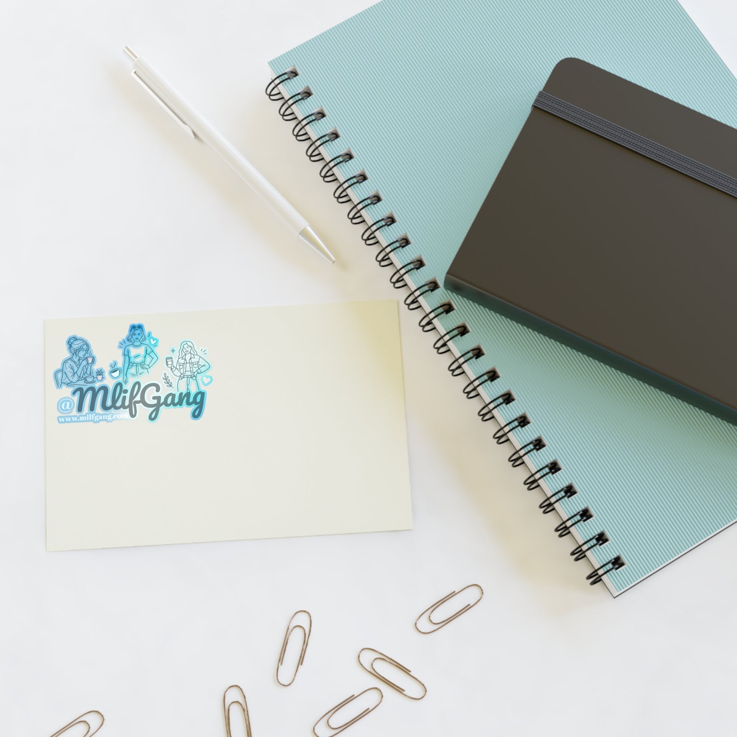 MILF Gang Sticker Sheet — Funny Mom Squad Vinyl Planner Stickers