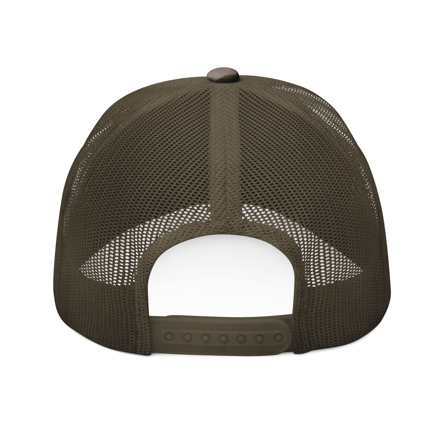 Camouflage Trucker Hat — Embroidered "Millgang"