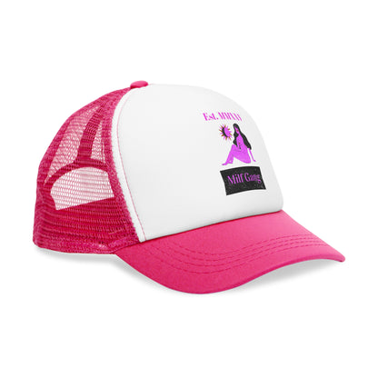 Milf Gang Mesh Cap - Trendy Hat for Women, Perfect Gift for Celebrations