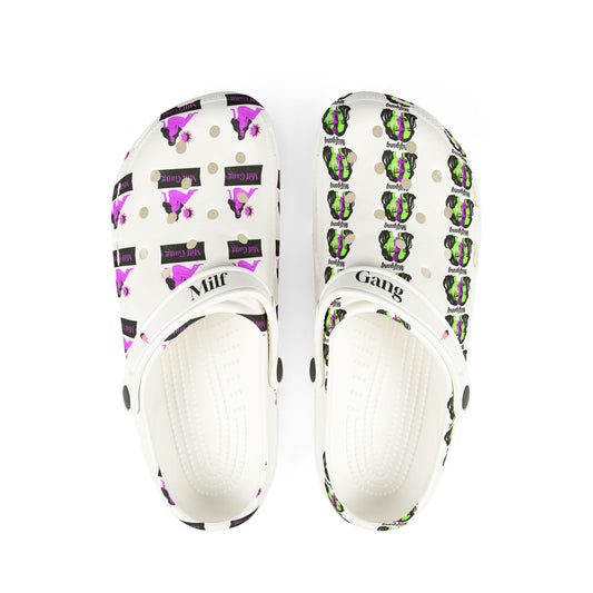 New Milf Gang EVA Foam Rubber Shoes (AOP)