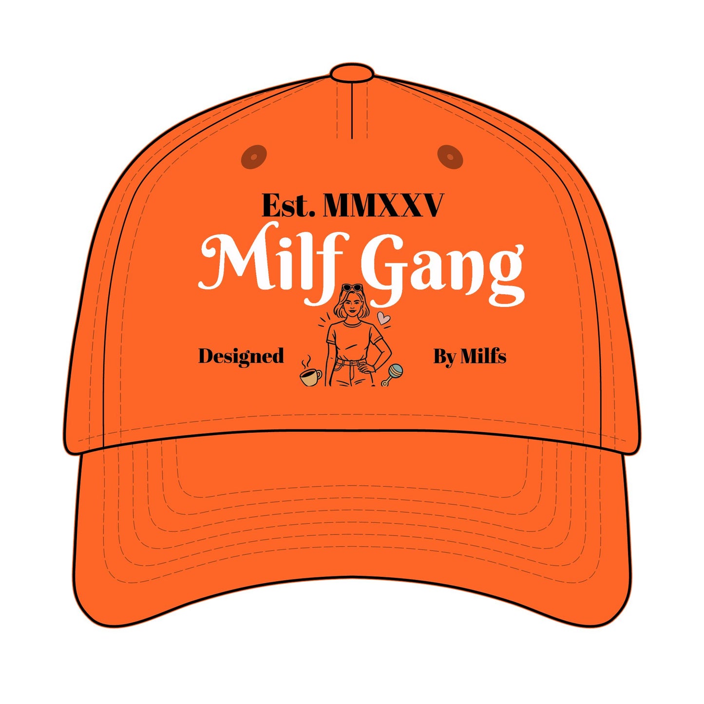 Milf Gang Baseball Cap