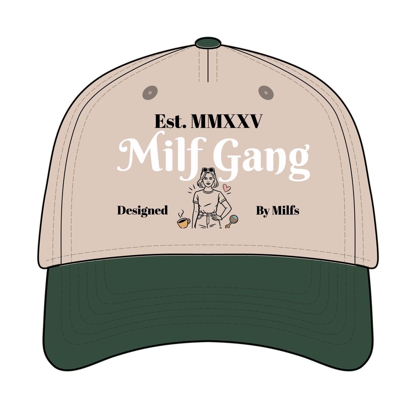 Milf Gang Baseball Cap