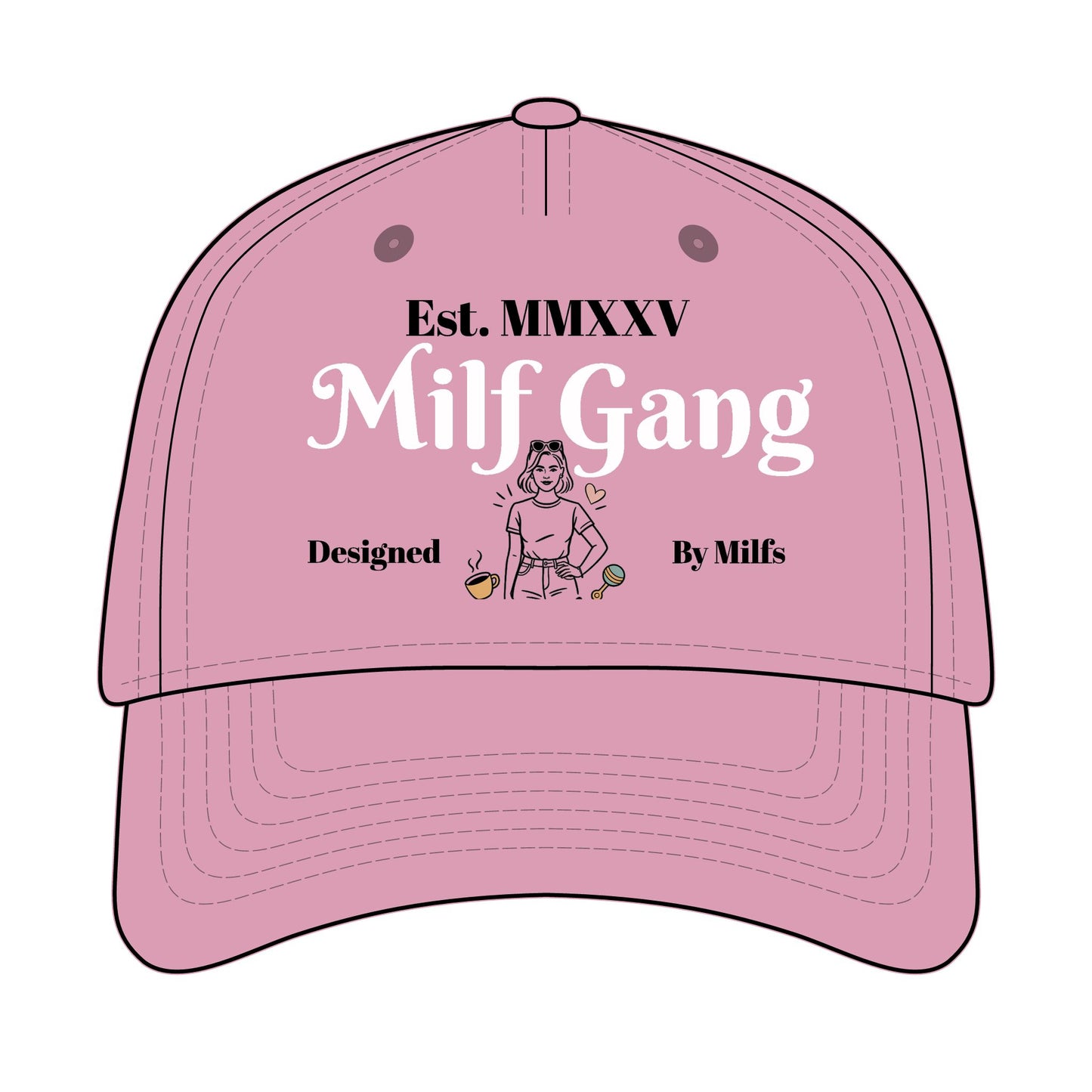 Milf Gang Baseball Cap