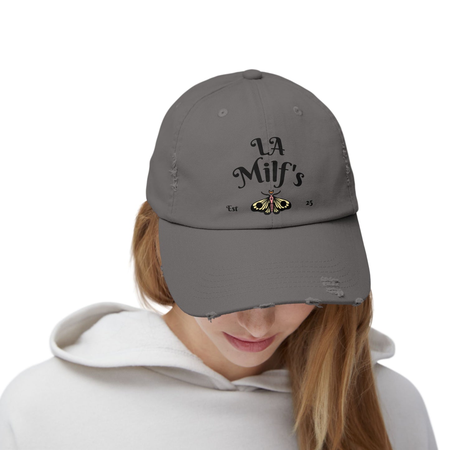 LA Milf's Distressed Cap<3