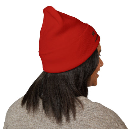 Embroidered 'MilfGang' Cuffed Beanie
